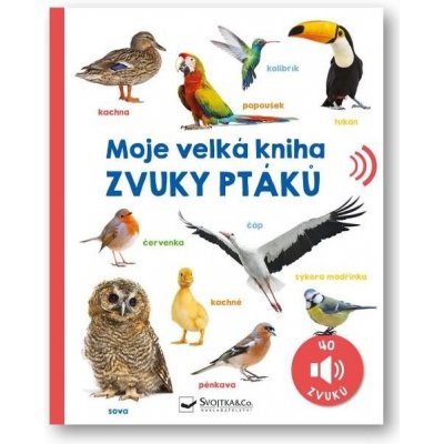 Moje velká kniha Zvuky ptáků – Zboží Mobilmania