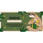 WeedShop Dárkový poukaz na slevový kupón v hodnotě 2000 Kč – Hledejceny.cz