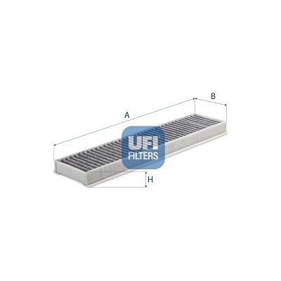 UFI Filtr, vzduch v interiéru 54.137.00 – Hledejceny.cz