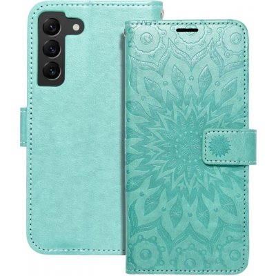 Pouzdro Forcell MEZZO Book SAMSUNG Galaxy S22 mandala zelené – Zboží Živě