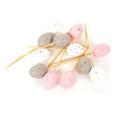 Vajíčka na špejli mini 12 ks natural – Hledejceny.cz