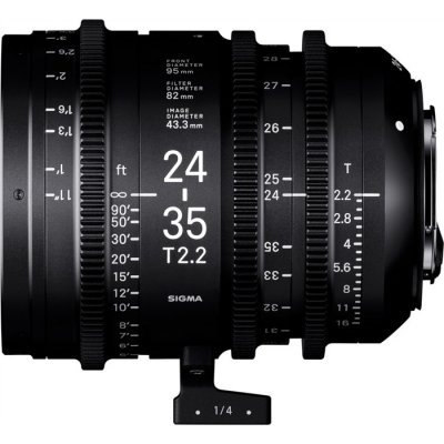 SIGMA CINE 24-35mm T2.2 FF FL F/VE METRIC Sony E-mount