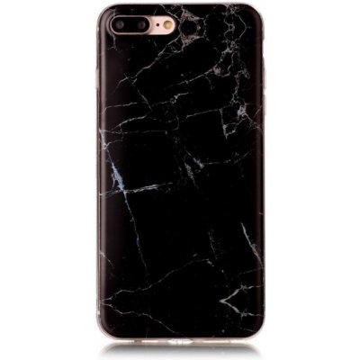 Pouzdro AppleKing ochranné plastové Apple iPhone 8 Plus / 7 Plus - černé mramor – Hledejceny.cz