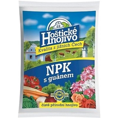 Nohelgarden Hnojivo NPK HOŠTICKÉ s guánem 1 kg – Hledejceny.cz