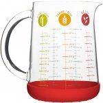 Kuchyňská odměrka PKM-1000R 1 l, sklo, Pebbly – Sleviste.cz