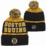 Outerstuff Dětská zimní čepice Boston Bruins Puck Pattern Cuffed – Zboží Dáma