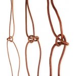 imago Kulatá kožená šňůrka - hnědá, průměr 2 mm – Zboží Dáma