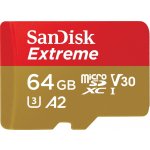 SANDISK microSDXC UHS-I U3 64 GB SDSQXAH-064G-GN6AA – Zboží Mobilmania