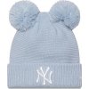 Dětská čepice New Era Double Pom MLB Yankees Child Blue/White