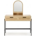 Halmar Toaletní stolek Carmen přírodní/černý – Hledejceny.cz