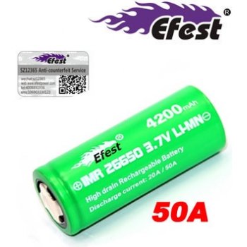 Efest IMR 26650 V1 50A 4200mAh