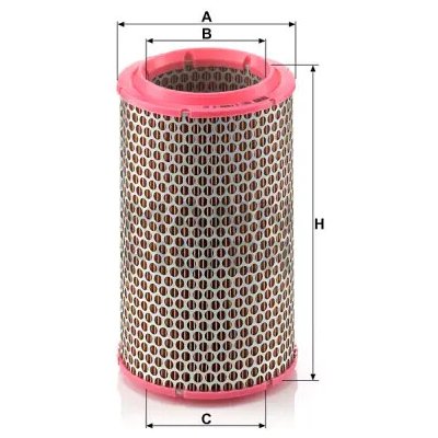 MANN FILTER Vzduchový filtr C 1589/2 – Hledejceny.cz