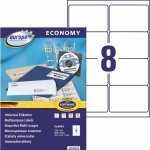 E100 Etikety ILK 100 listů bílá 99,1 x 67,7 mm ELA043 – Zboží Dáma