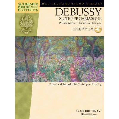 Debussy Suite bergamasque Prlude, Menuet, Clair de lune, Passepied klasick skladby na klavír 990075