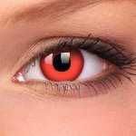 MaxVue ColorVue Crazy Red Devil jednodenní nedioptrické 2 ks – Zboží Mobilmania
