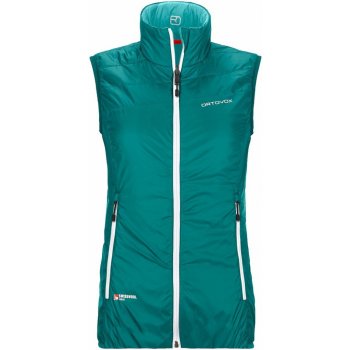 Ortovox Swisswool Piz Grisch Vest W pac grn