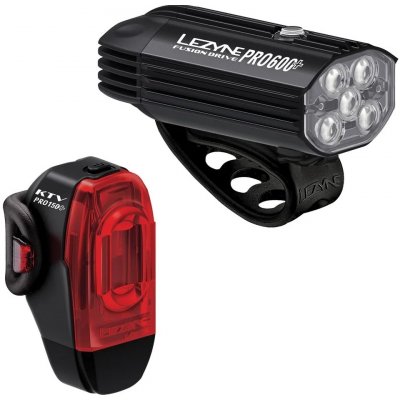 Lezyne Fusion Drive Pro 600+ KTV Drive Pro+ set černé – Hledejceny.cz