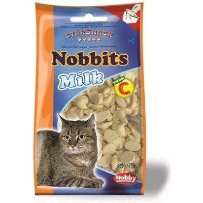 Nobby StarSnack Nobbits Milk mléčné Cat 75 g – Hledejceny.cz