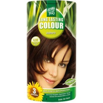 HennaPlus dlouhotrvající barva na vlasy 4.56 kaštanová 100 ml