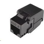 Solarix Samořezný keystone CAT6 UTP RJ45 černý SXKJ-6-UTP-BK-SA – Sleviste.cz
