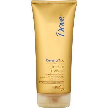 Dove Derma Spa Summer Revived Medium to Dark tělové mléko 200 ml