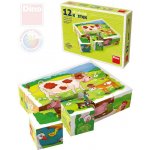 Dino obrázkové kostky Hezký den 12 kostek – Hledejceny.cz