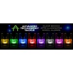 ATTs Hlásič Clear Body Underlit Wheel Modrá – Zboží Dáma