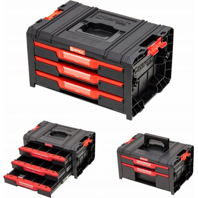 Qbrick System PRO Drawer 3 Toolbox Expert 45,0 x 31,0 x 24,4 cm – Zboží Dáma