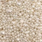 Směs voskovaných perliček bílá – Zboží Mobilmania