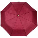 Dámský skládací vystřelovací deštník s puntíky bordó sv. – Hledejceny.cz