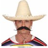 Karnevalový kostým Mexický slaměný klobouk přírodní 45 cm