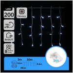 Aigostar LED Venkovní vánoční řetěz 200xLED/8 funkcí 13x0,4m IP44 studená bílá B10303K3R – Hledejceny.cz