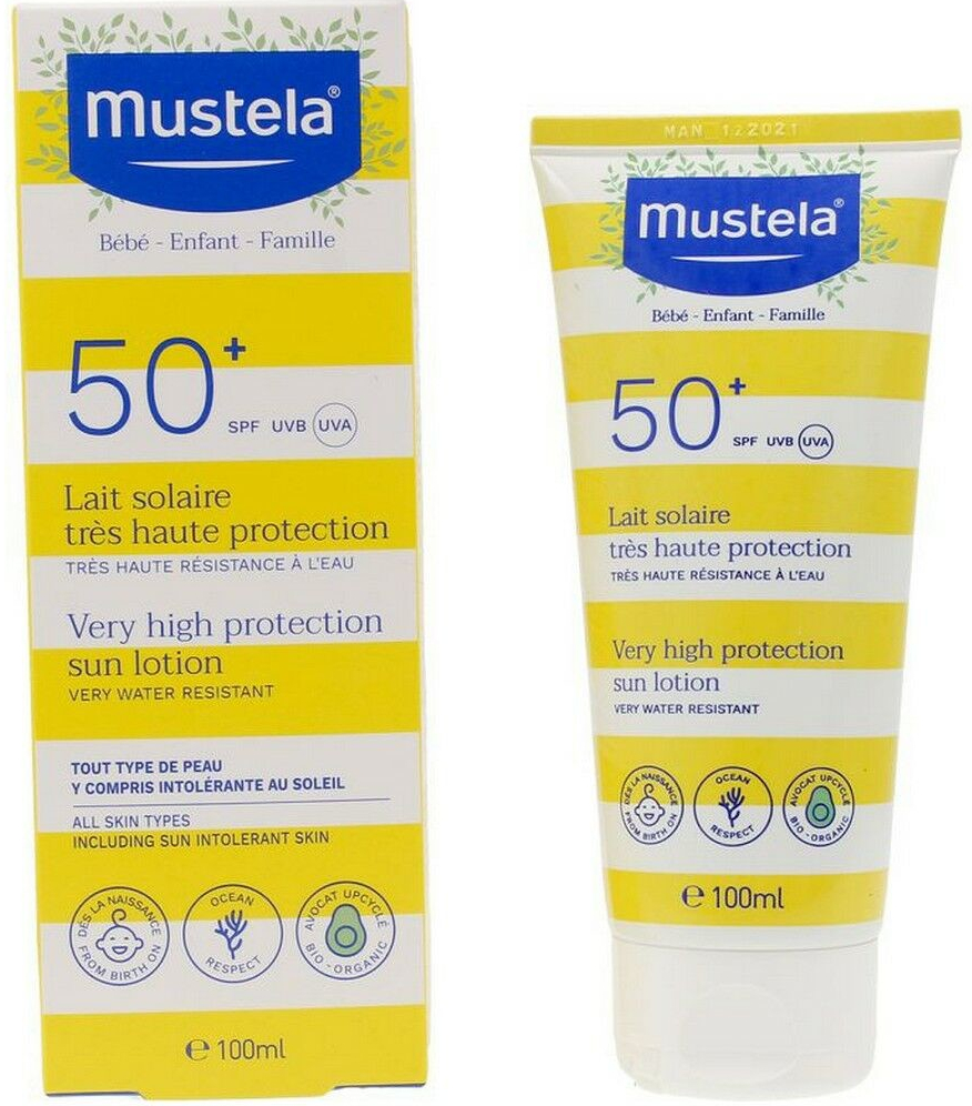 Mustela Solaires mléko na opalování SPF50+ 100 ml