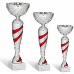 Sada pohárů stříbrno/červená 1010183 – Zbozi.Blesk.cz