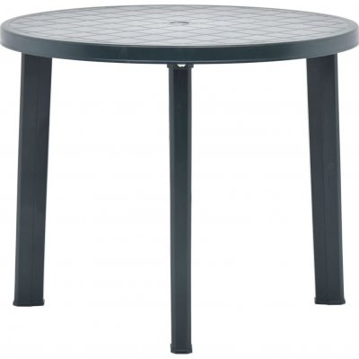 OMAXI 859897 Zahradní stůl zelený 89 cm plast – Hledejceny.cz