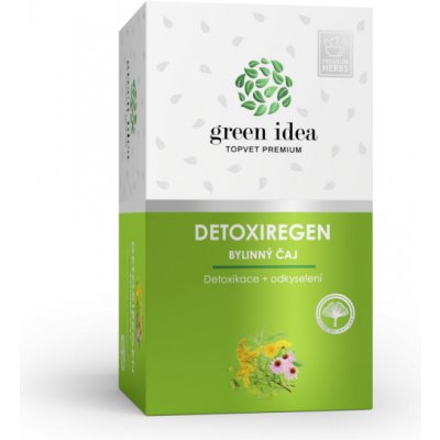 SO'BiO ETIC Green idea DETOXIREGEN Bylinný čaj pro detoxikaci a odkyselení 20 sáčků – Hledejceny.cz