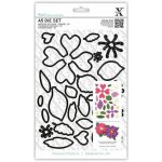 Sizzix Vyřezávací šablona Flowers 24 ks – Zboží Dáma