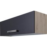 Flex Well Santo 100 x 32 x 32 cm antracit matný san remo dub světlý matný – Zboží Dáma