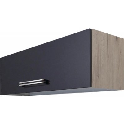 Flex Well Santo 100 x 32 x 32 cm antracit matný san remo dub světlý matný – Zboží Dáma