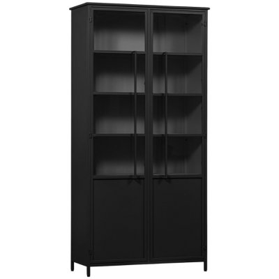 Woood Merrick 200 x 99 cm Černá kovová – Hledejceny.cz