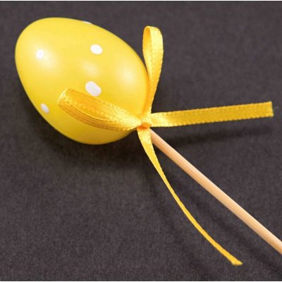 Malá velikonoční vajíčka s puntíky na špejli délka 15 cm CEZ2409 – Sleviste.cz