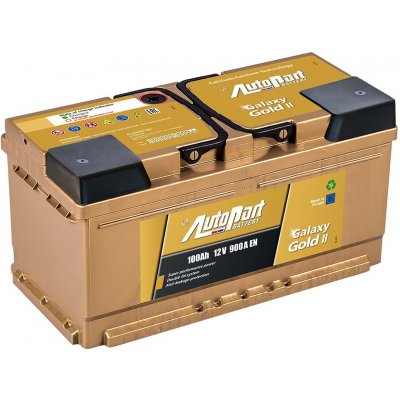 AutoPart Galaxy Gold II 12V 100Ah 900A – Zboží Mobilmania