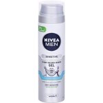 Nivea Men Sensitive gel na holení na 3denní strniště 200 ml – Zboží Mobilmania