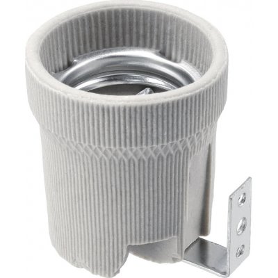 Keramická objímka E27 Porcelánová objímka s boční objímkou pro stavebnictví MA0369 | Zboží Auto