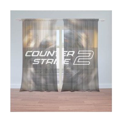Sablio Záclony Counter Strike 2 Voják: 2ks 150x250cm – Hledejceny.cz