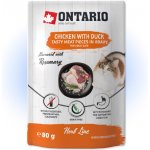 Ontario Herb Cat Chicken with Duck 80 g – Zbozi.Blesk.cz