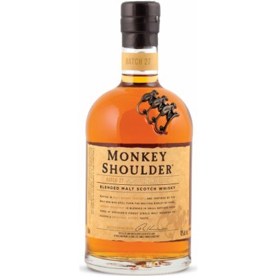 Monkey Shoulder 40% 0,7 l (holá láhev)