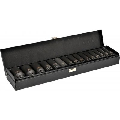 Nástavce 1/2" rázové šestihranné 15ks 10-32mm CrM YATO YT-1055 – Zboží Dáma Nástavce 1/2" rázové šestihranné 15ks 10-32mm CrM YATO YT-1055 – Zboží Dáma