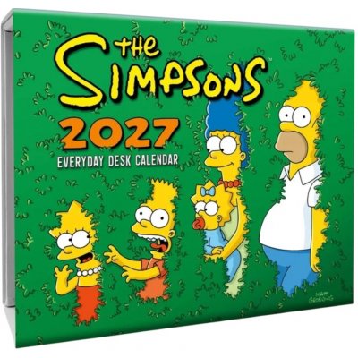 Oficiální stolní trhací The Simpsons 15 x 13 x 4 cm 2027 – Hledejceny.cz