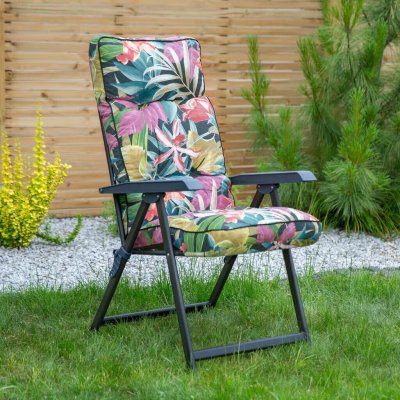 PATIO Polohovací zahradní křeslo Lena Black Edition G052-23PB 460236 – Hledejceny.cz